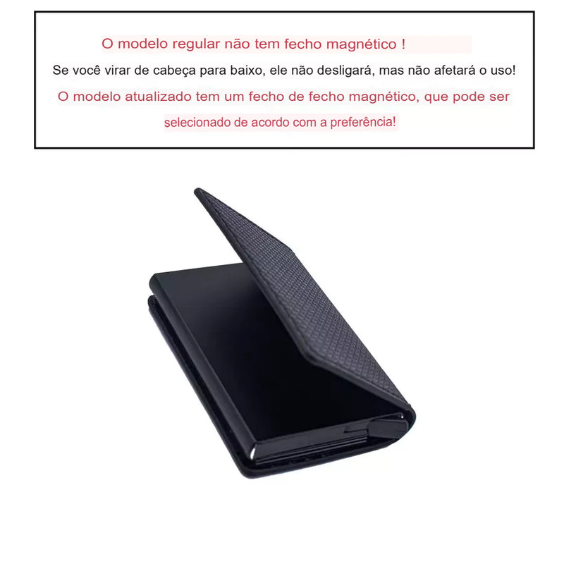 Carteira Masculina Antifraude