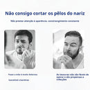 Removedor de pelos faciais elétrico