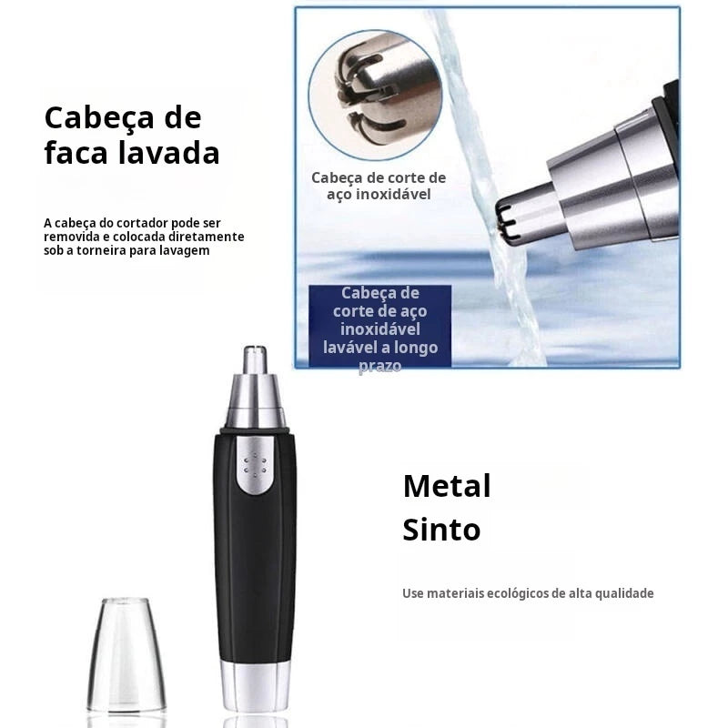 Removedor de pelos faciais elétrico