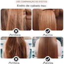 Alisado Escova Recarregável Portátil
