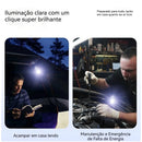 Isqueiro Recarregável USB Com Luz LED