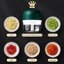 Mini Processador Elétrico de Alimentos Portátil